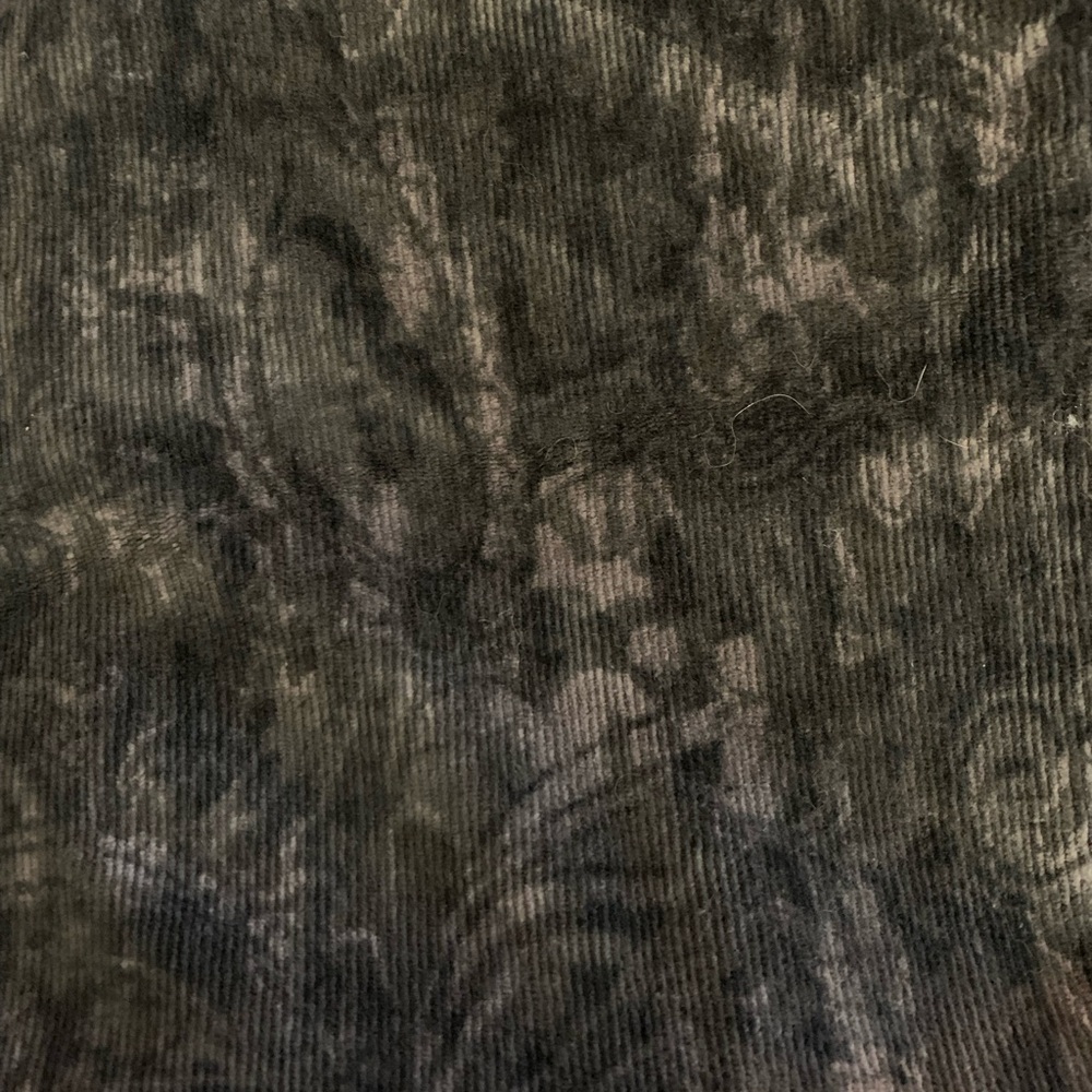 NEW Susan Graver Weekend Petite Printed Knit Corduroy Slim Leg Ankle Pants - Picture 3 of 3
